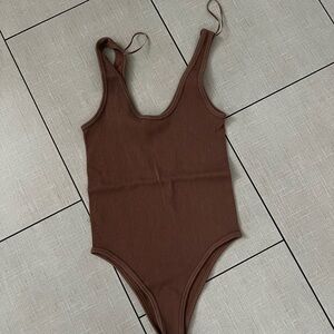 Ribbed body suit